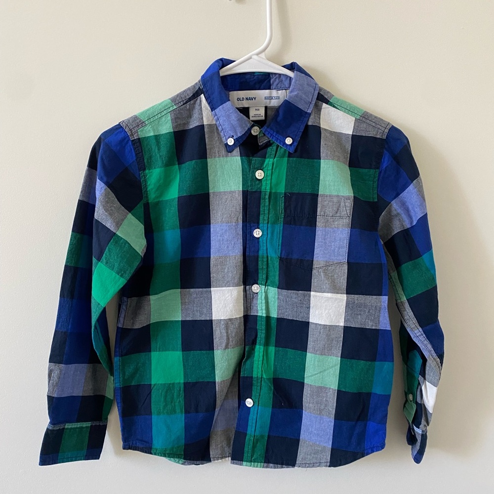 Boys Size 8 Old Navy Button Down